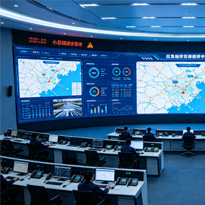 Command & control center/fine pixel pitch led display solution