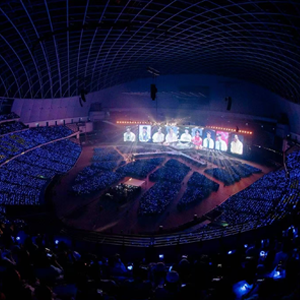 Rental/stage background led display solution